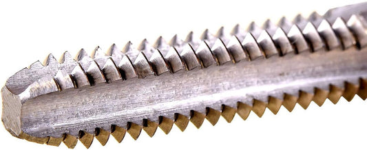 VULTURE Hand tools, namely, taps M8X1.25B Hand Thread Taps Metric Bottom Taps HSS M2 Taps Pitch 1.25 mm FULLY GROUND RIGHT HAND; HBM02W00R08