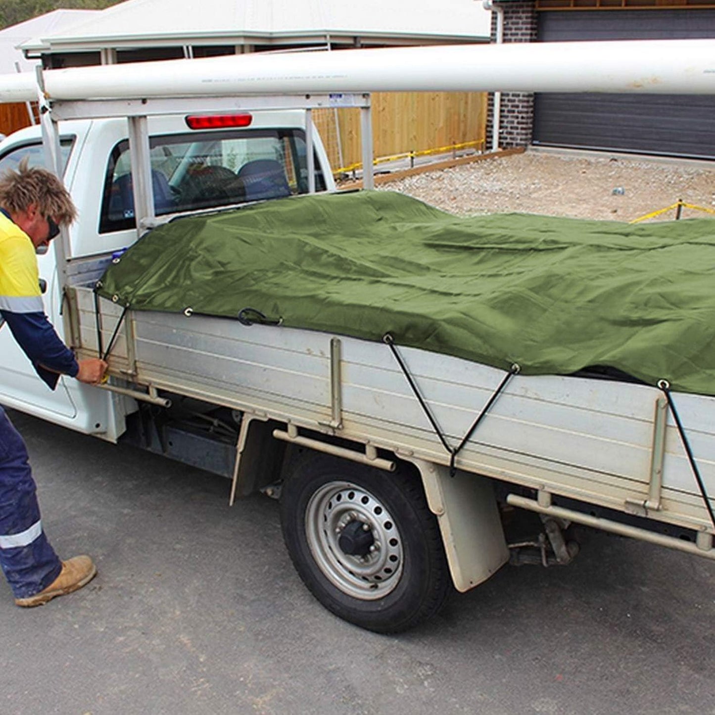 FERRET Canvas tarpaulins Tarp Canvas,Heavy Duty Tarp Canvas Tarp Tarp Waterproof Outdoors Canvas Tarps Truck Tarp Water Resistant UV Resistant Tarpaulin Cover for Car Boat Camping Firewood Woodpile