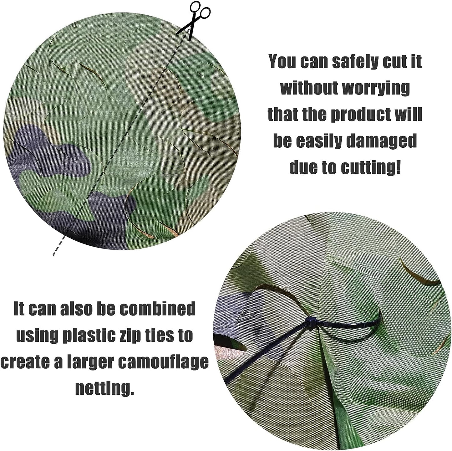 FERRET Nets for camouflage Camo Netting, Camouflage Net for Hunting, Photography, Background, and Decorative Use